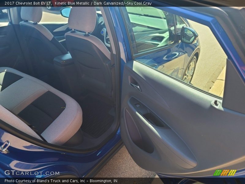 Kinetic Blue Metallic / Dark Galvanized/­Sky Cool Gray 2017 Chevrolet Bolt EV LT
