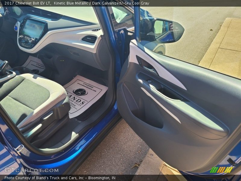 Kinetic Blue Metallic / Dark Galvanized/­Sky Cool Gray 2017 Chevrolet Bolt EV LT