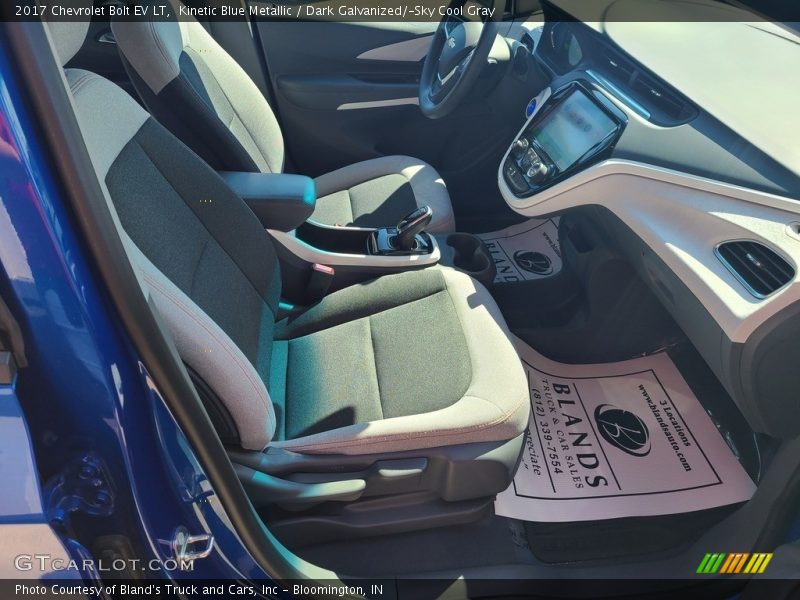 Kinetic Blue Metallic / Dark Galvanized/­Sky Cool Gray 2017 Chevrolet Bolt EV LT
