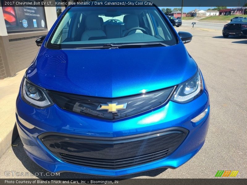 Kinetic Blue Metallic / Dark Galvanized/­Sky Cool Gray 2017 Chevrolet Bolt EV LT