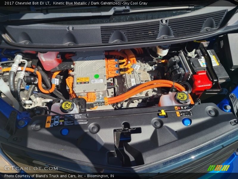 Kinetic Blue Metallic / Dark Galvanized/­Sky Cool Gray 2017 Chevrolet Bolt EV LT