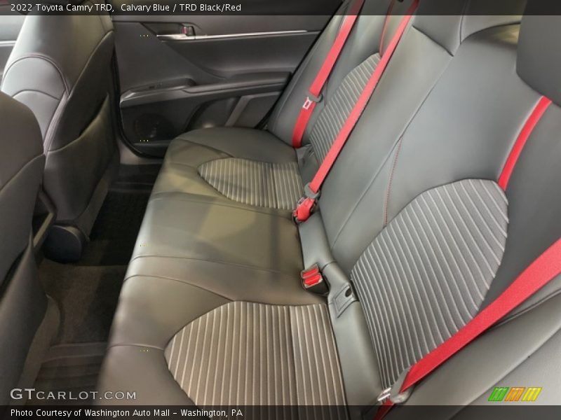 Rear Seat of 2022 Camry TRD