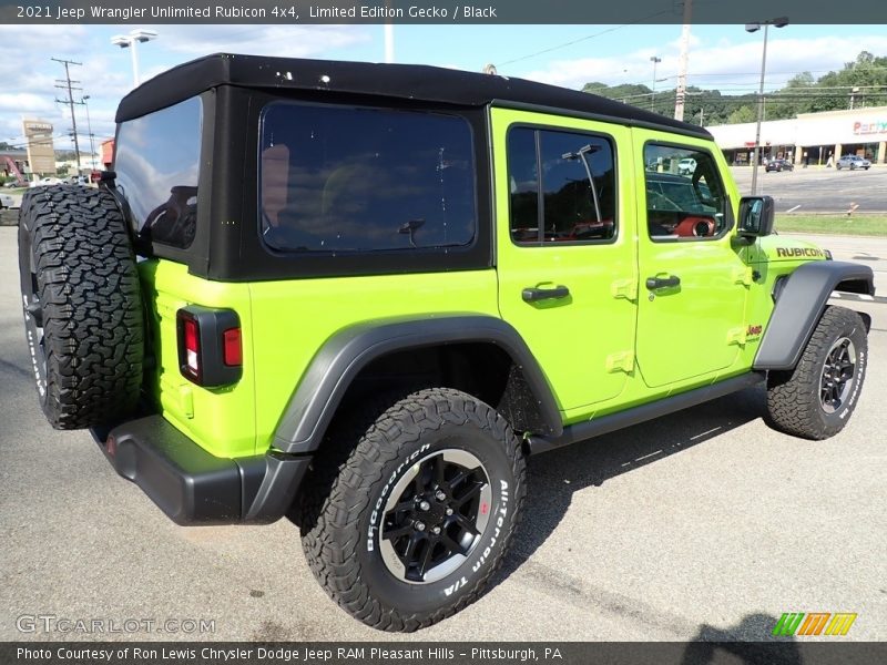 Limited Edition Gecko / Black 2021 Jeep Wrangler Unlimited Rubicon 4x4