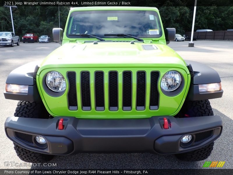  2021 Wrangler Unlimited Rubicon 4x4 Limited Edition Gecko