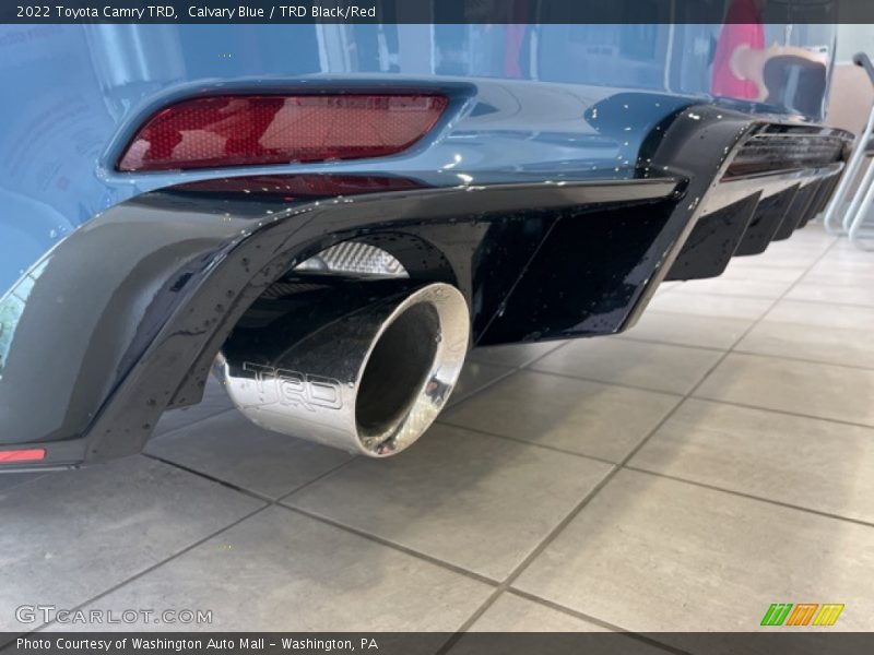 Exhaust of 2022 Camry TRD