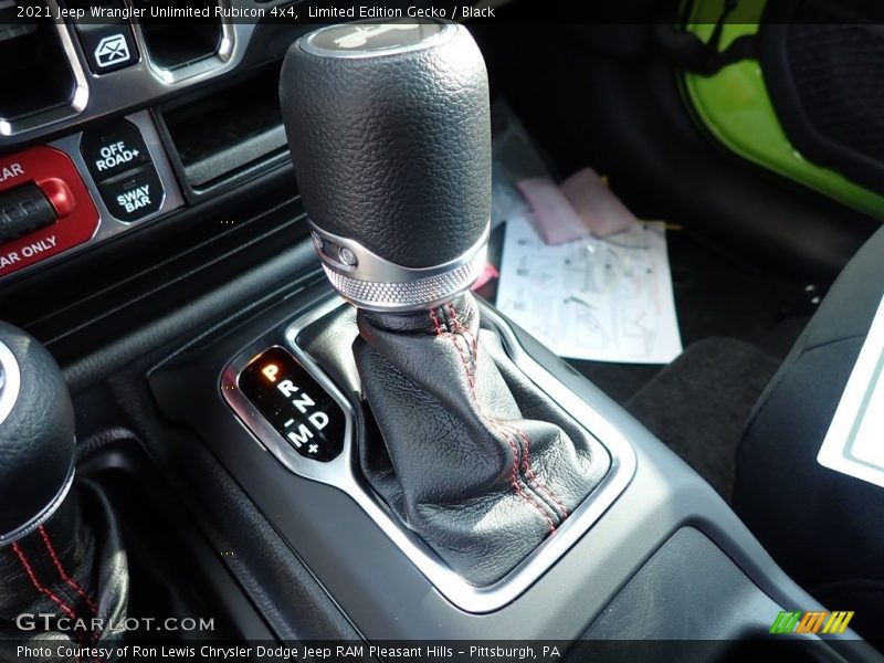  2021 Wrangler Unlimited Rubicon 4x4 8 Speed Automatic Shifter