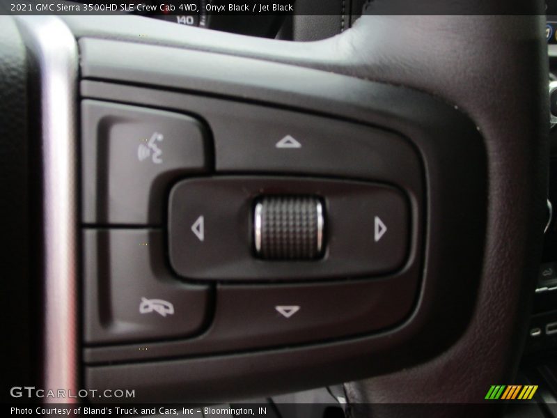 Onyx Black / Jet Black 2021 GMC Sierra 3500HD SLE Crew Cab 4WD