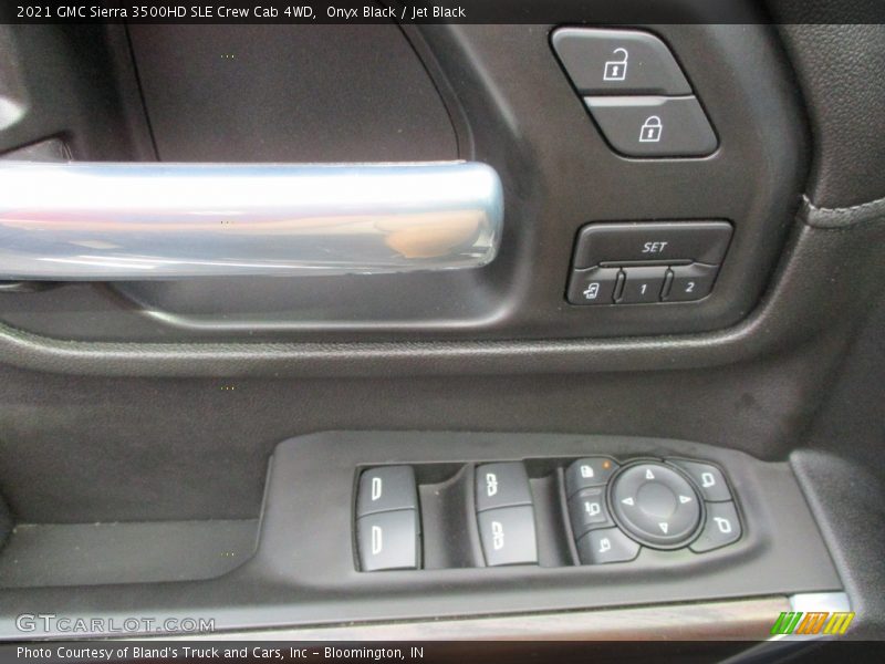 Onyx Black / Jet Black 2021 GMC Sierra 3500HD SLE Crew Cab 4WD