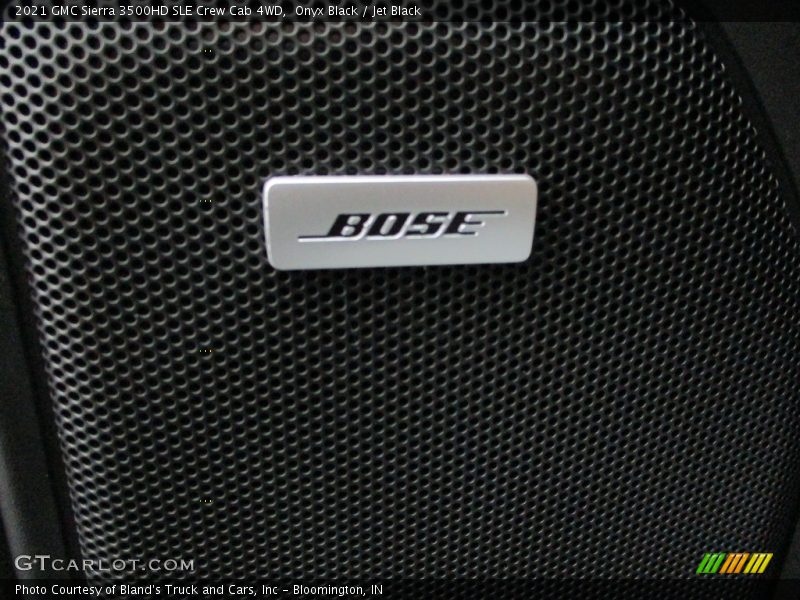 Onyx Black / Jet Black 2021 GMC Sierra 3500HD SLE Crew Cab 4WD