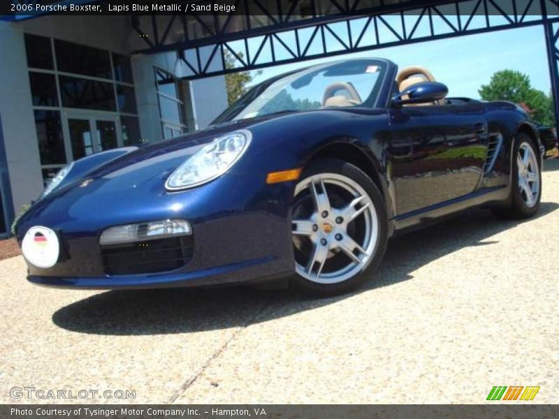  2006 Boxster  Lapis Blue Metallic