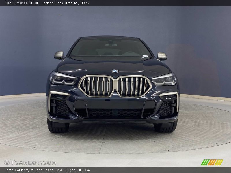Carbon Black Metallic / Black 2022 BMW X6 M50i