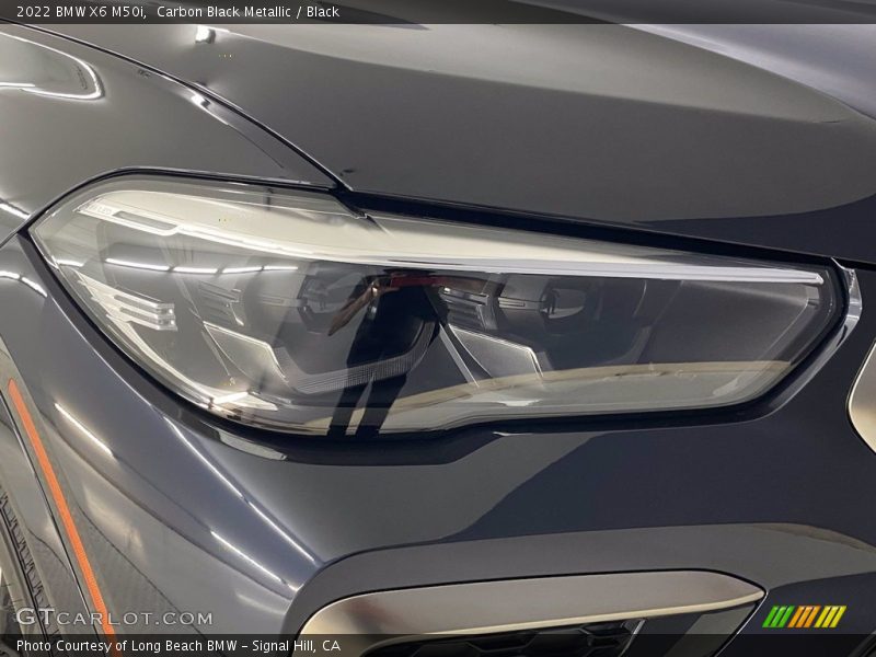 Carbon Black Metallic / Black 2022 BMW X6 M50i