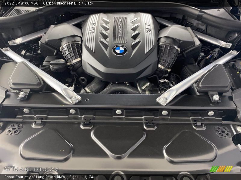  2022 X6 M50i Engine - 4.4 Liter M TwinPower Turbocharged DOHC 32-Valve V8