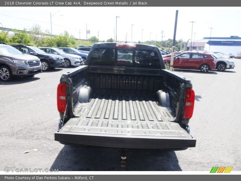 Deepwood Green Metallic / Jet Black 2018 Chevrolet Colorado LT Crew Cab 4x4