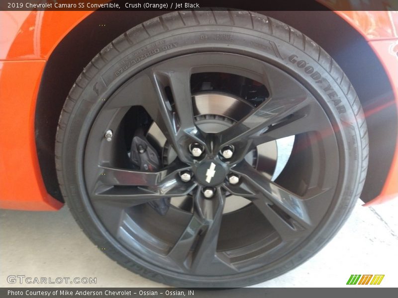 Crush (Orange) / Jet Black 2019 Chevrolet Camaro SS Convertible