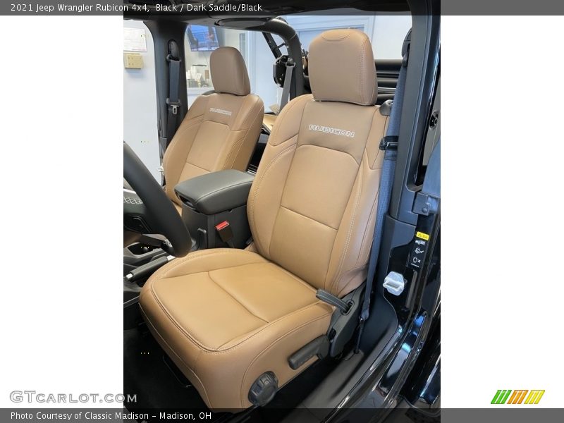 Black / Dark Saddle/Black 2021 Jeep Wrangler Rubicon 4x4