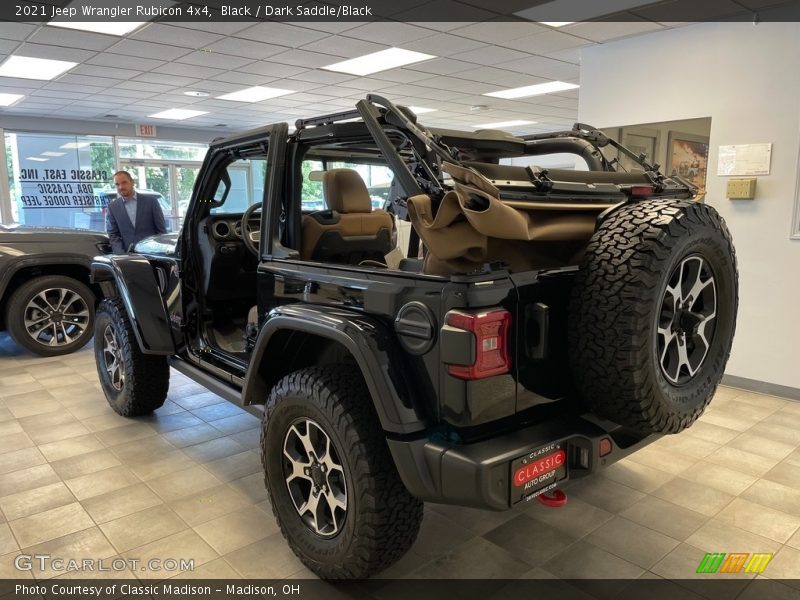 Black / Dark Saddle/Black 2021 Jeep Wrangler Rubicon 4x4
