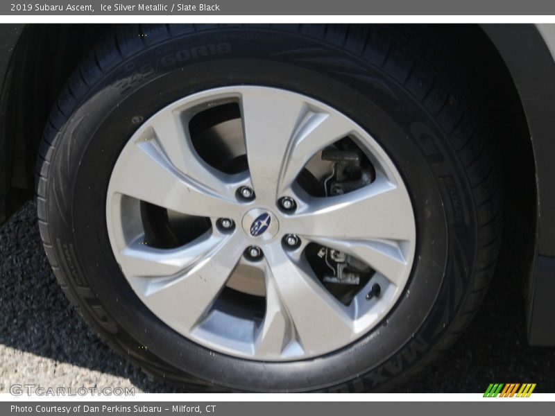 Ice Silver Metallic / Slate Black 2019 Subaru Ascent