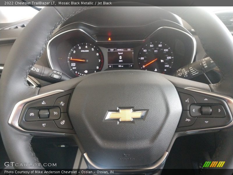 Mosaic Black Metallic / Jet Black 2022 Chevrolet TrailBlazer LT