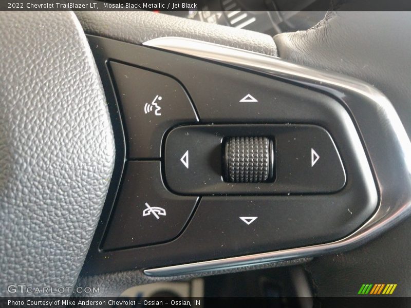Mosaic Black Metallic / Jet Black 2022 Chevrolet TrailBlazer LT