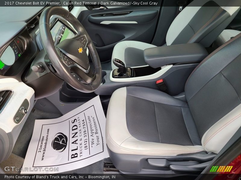 Cajun Red Tintcoat / Dark Galvanized/­Sky Cool Gray 2017 Chevrolet Bolt EV Premier