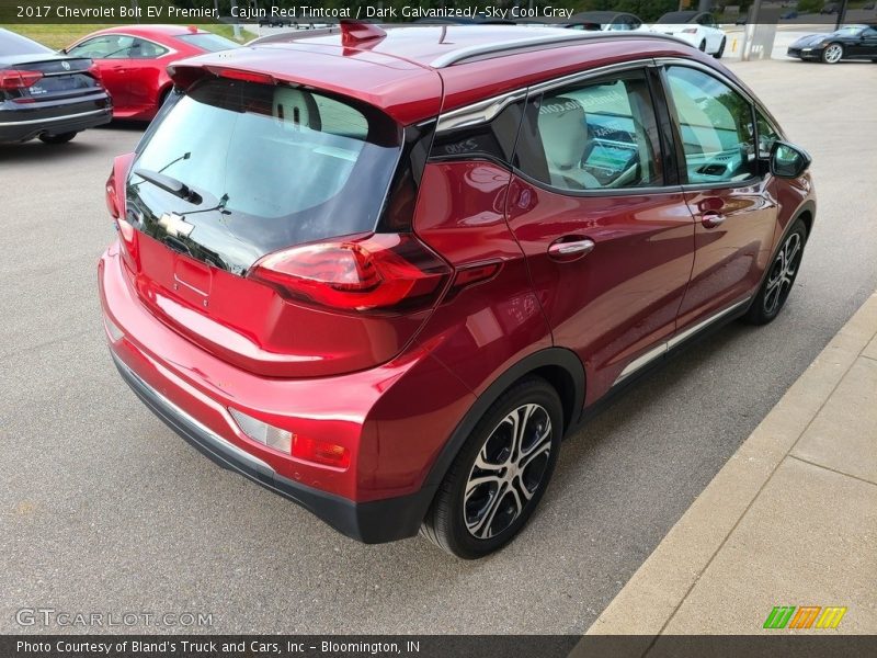 Cajun Red Tintcoat / Dark Galvanized/­Sky Cool Gray 2017 Chevrolet Bolt EV Premier
