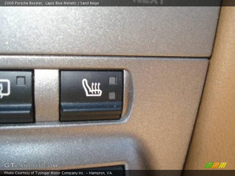 Lapis Blue Metallic / Sand Beige 2006 Porsche Boxster