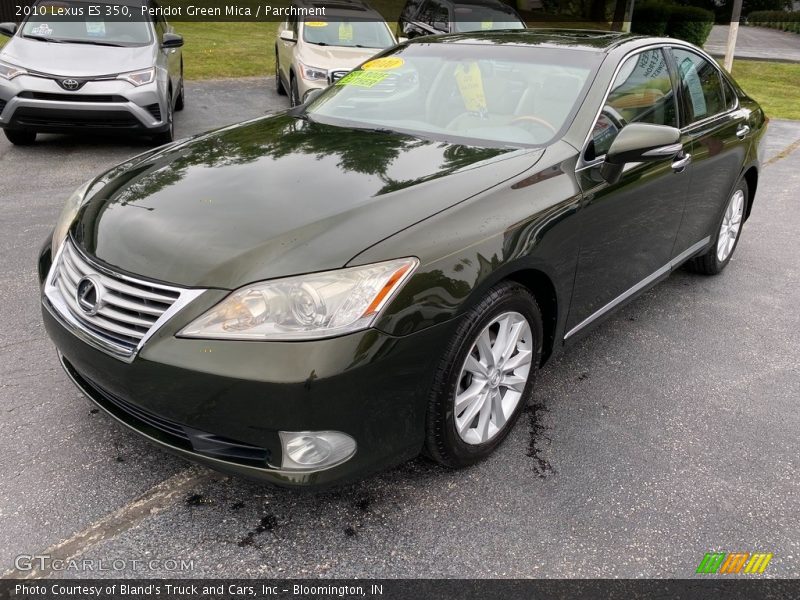 Peridot Green Mica / Parchment 2010 Lexus ES 350