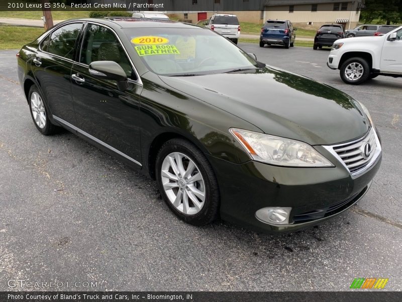 Peridot Green Mica / Parchment 2010 Lexus ES 350
