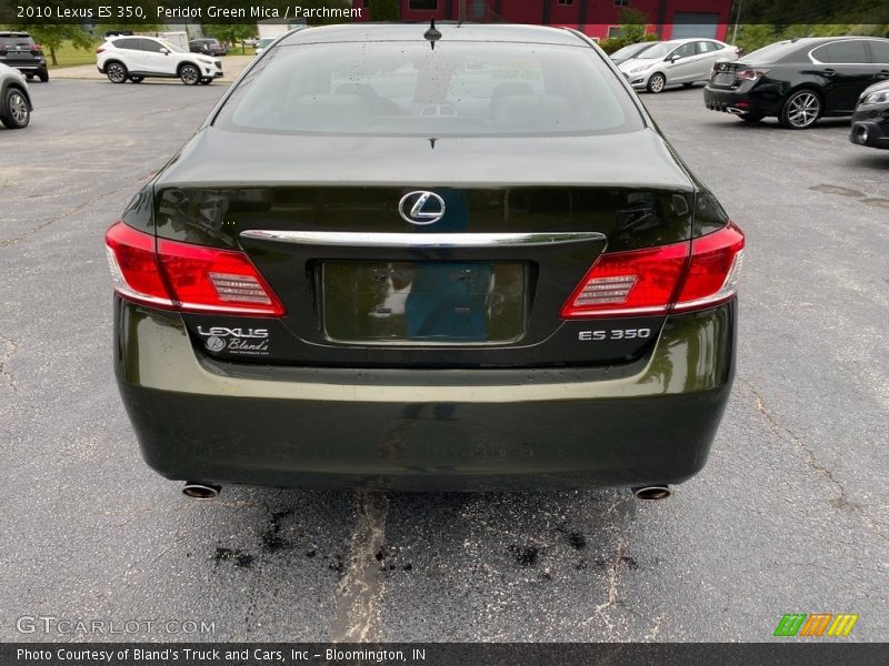 Peridot Green Mica / Parchment 2010 Lexus ES 350