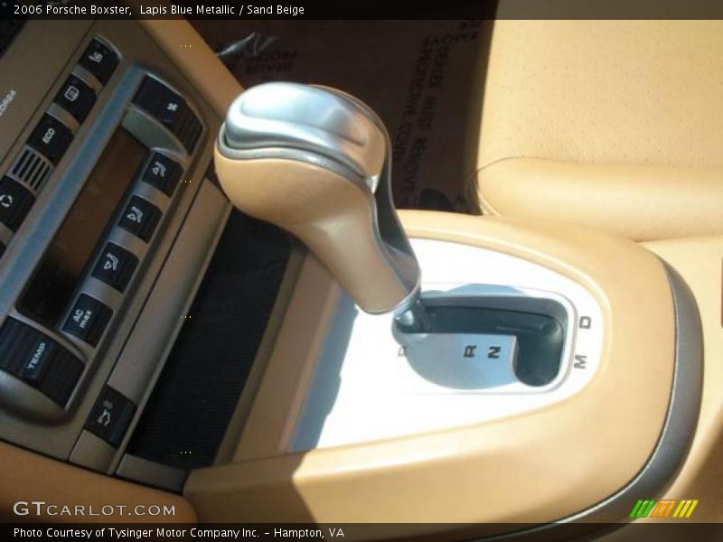 2006 Boxster  5 Speed Tiptronic-S Automatic Shifter