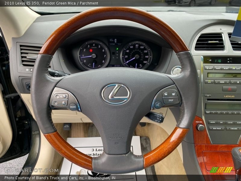 Peridot Green Mica / Parchment 2010 Lexus ES 350