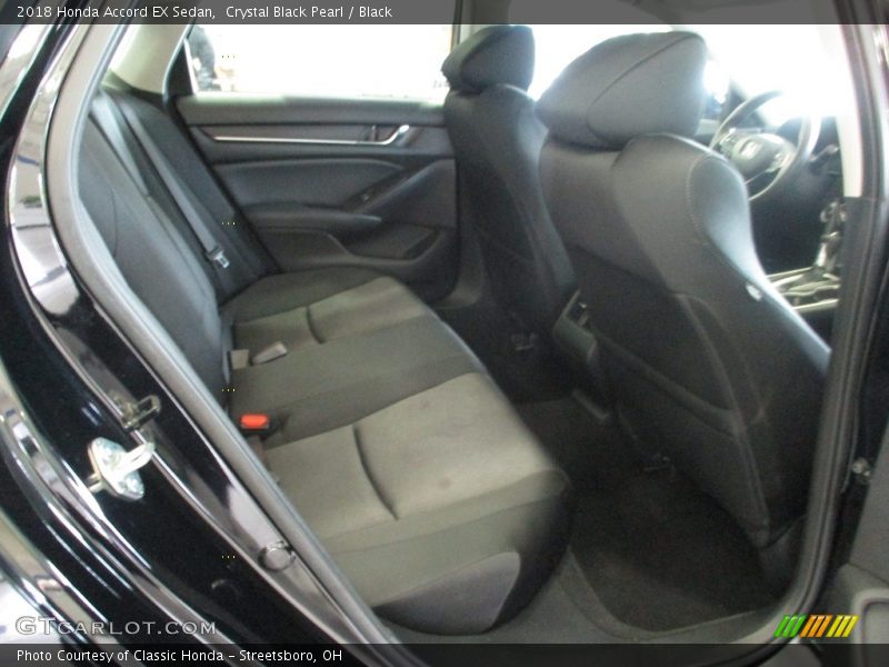 Crystal Black Pearl / Black 2018 Honda Accord EX Sedan