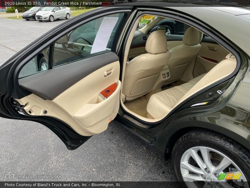 Peridot Green Mica / Parchment 2010 Lexus ES 350