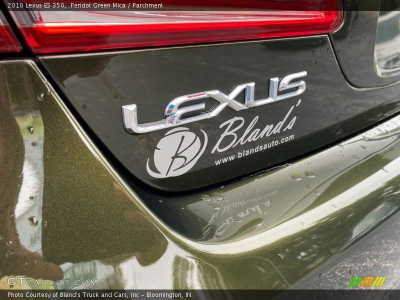 Peridot Green Mica / Parchment 2010 Lexus ES 350