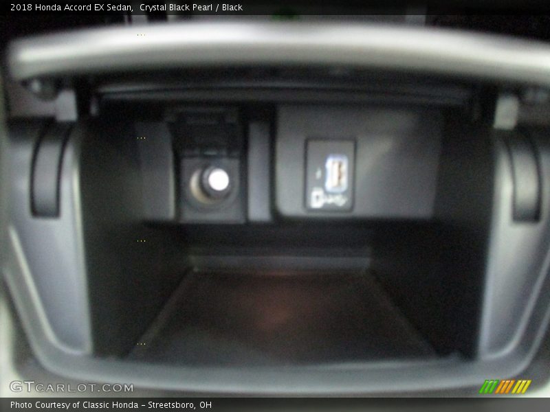 Crystal Black Pearl / Black 2018 Honda Accord EX Sedan