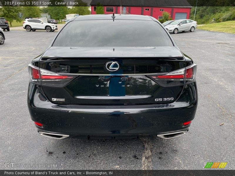 Caviar / Black 2017 Lexus GS 350 F Sport