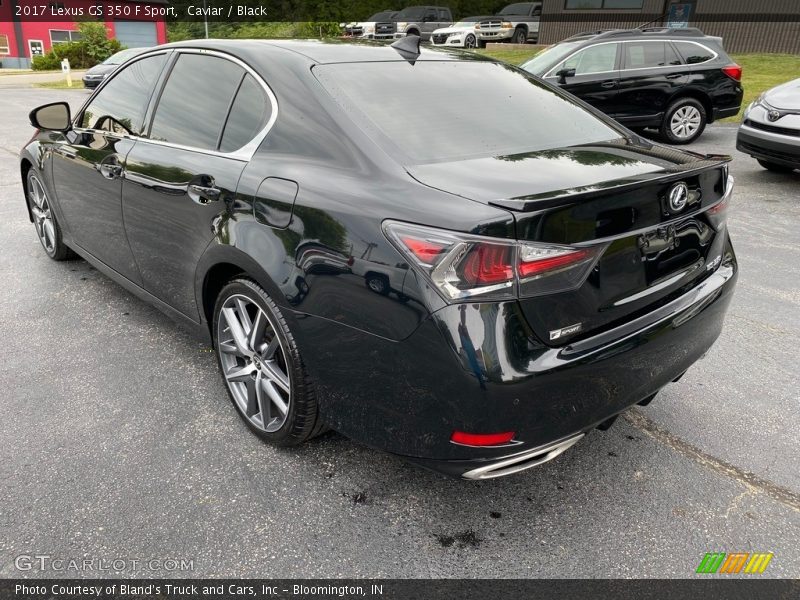 Caviar / Black 2017 Lexus GS 350 F Sport