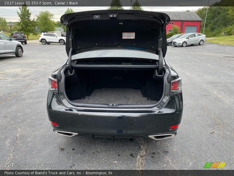 Caviar / Black 2017 Lexus GS 350 F Sport