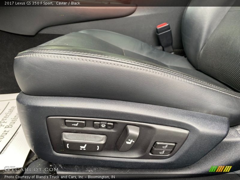 Front Seat of 2017 GS 350 F Sport