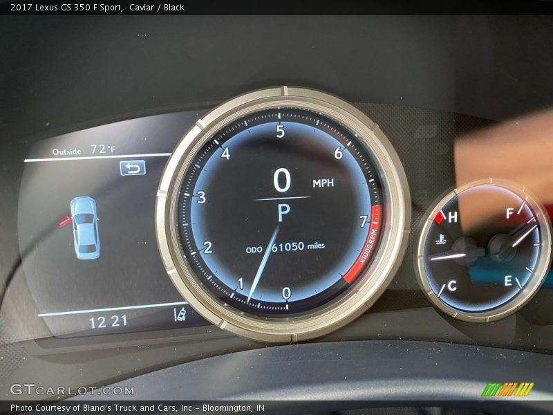  2017 GS 350 F Sport 350 F Sport Gauges