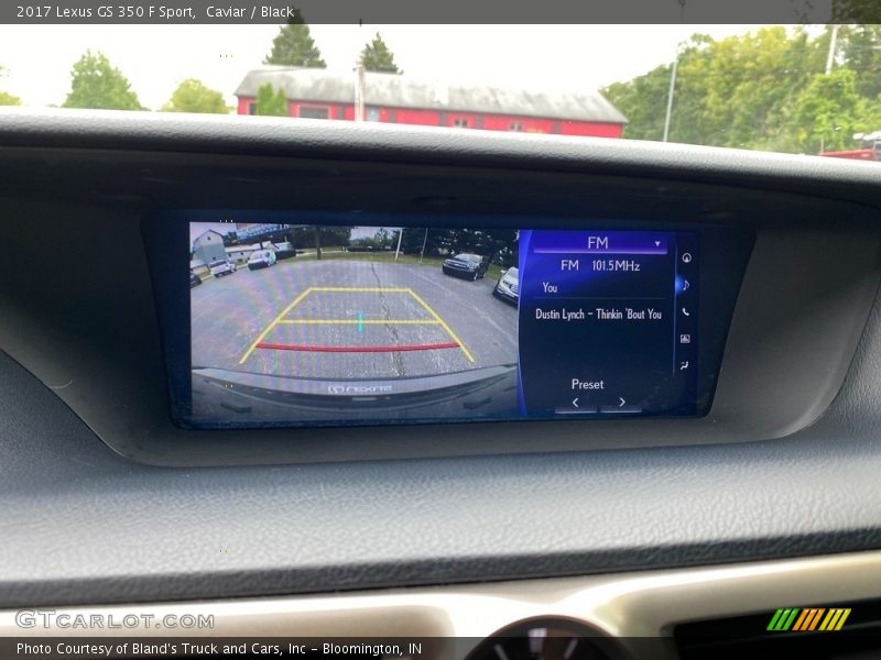 Controls of 2017 GS 350 F Sport