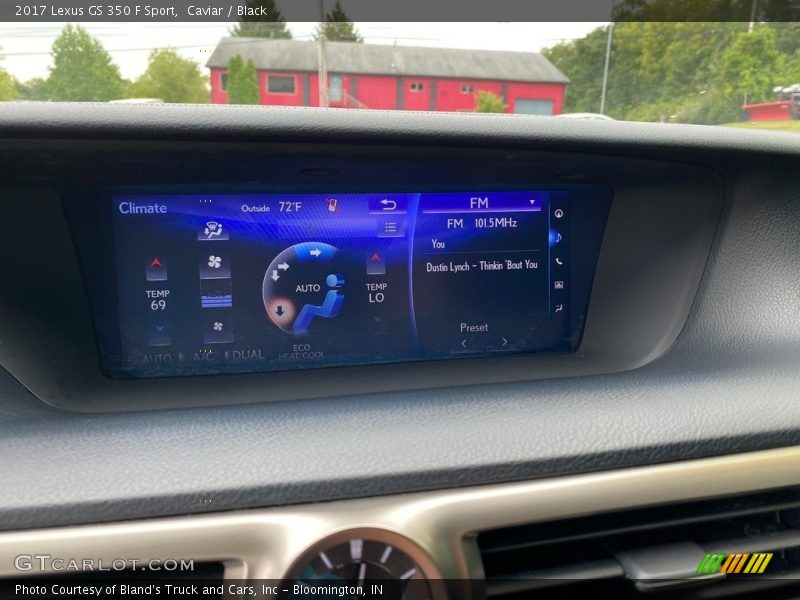 Controls of 2017 GS 350 F Sport
