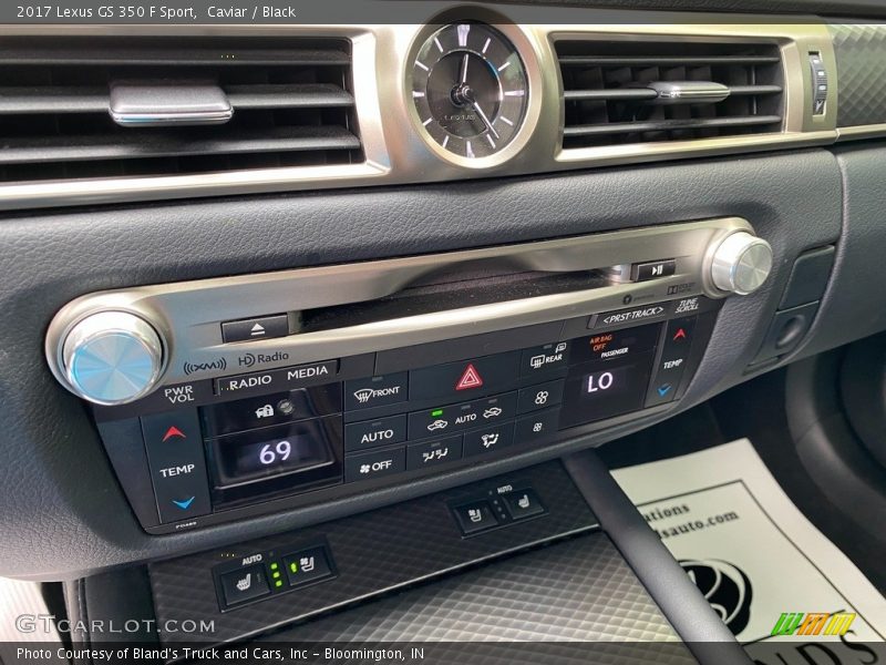 Controls of 2017 GS 350 F Sport