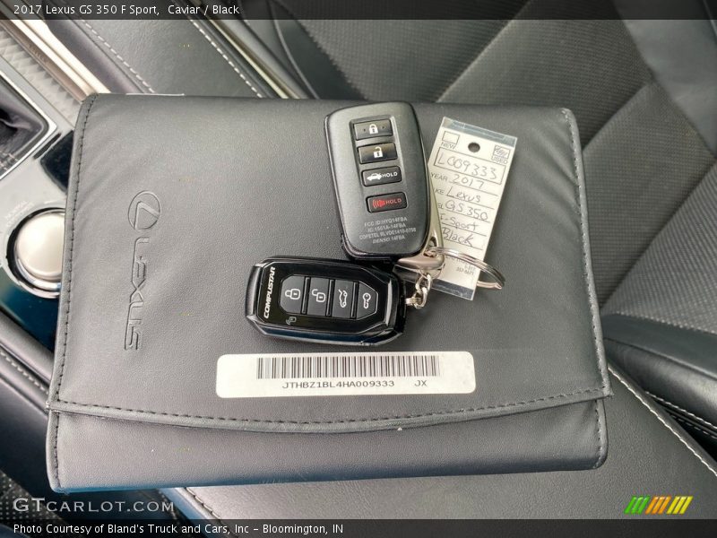 Keys of 2017 GS 350 F Sport