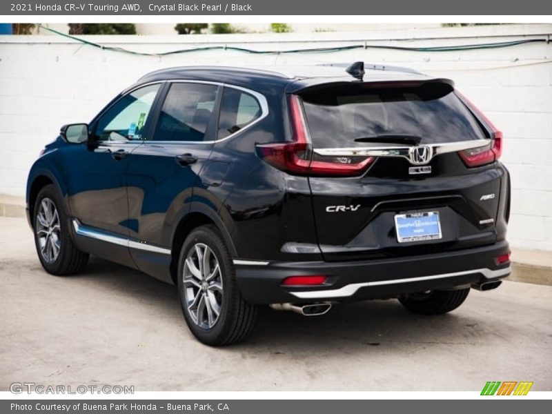 Crystal Black Pearl / Black 2021 Honda CR-V Touring AWD