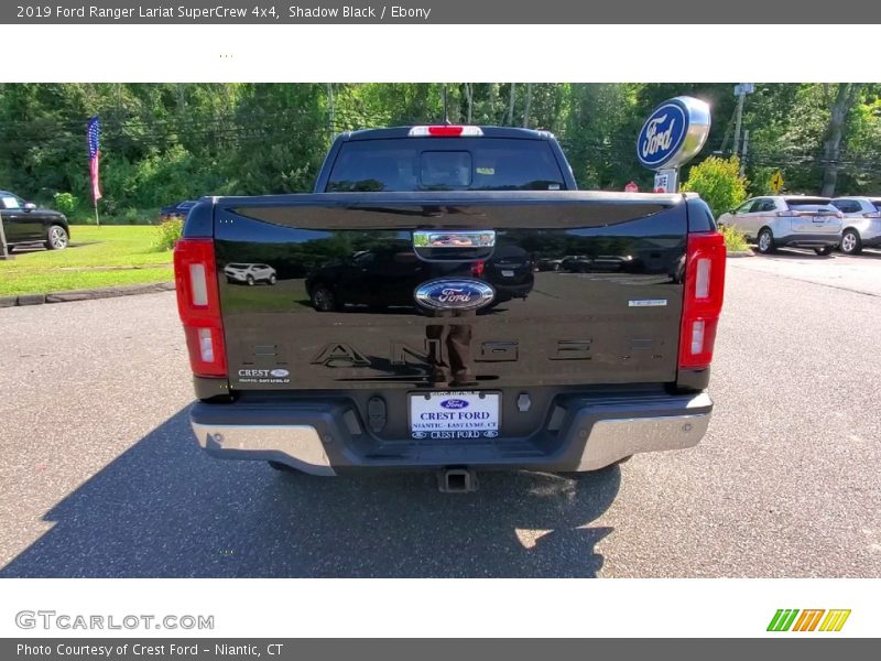 Shadow Black / Ebony 2019 Ford Ranger Lariat SuperCrew 4x4