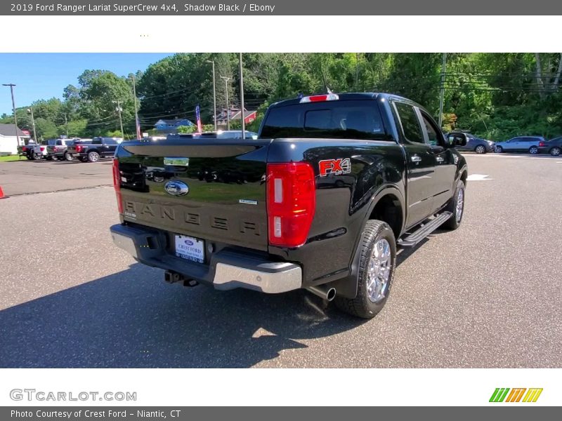 Shadow Black / Ebony 2019 Ford Ranger Lariat SuperCrew 4x4