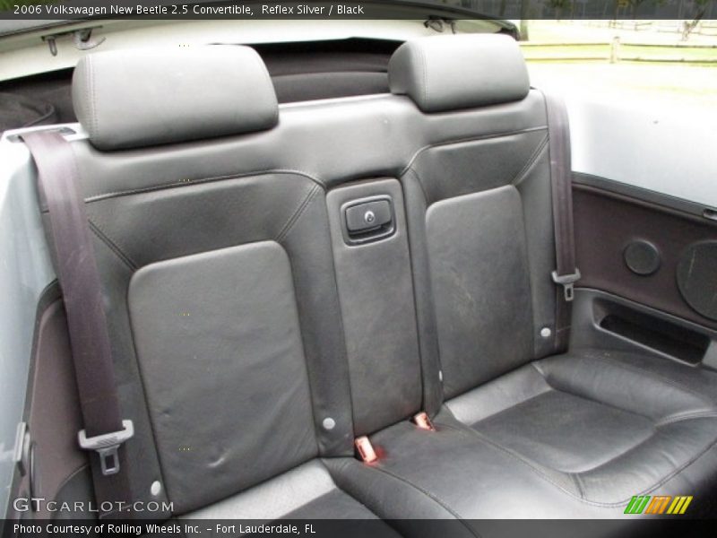 Reflex Silver / Black 2006 Volkswagen New Beetle 2.5 Convertible