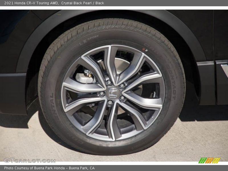 Crystal Black Pearl / Black 2021 Honda CR-V Touring AWD